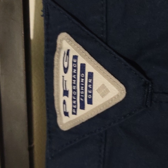 Columbia Bonehead II Shorts 10in Inseam Navy Blue MENS Shorts SIZE 48 50 52 46 - Picture 9 of 12